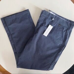 Eleven Paris Men’s Straight Leg Tech Chino Pant Navy 36x30 New